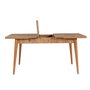 Hanah Home Vina - Atlantic Mesa de comedor extensible Pino Atlántico